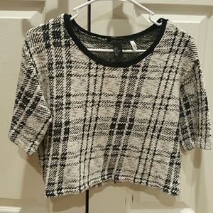 H&M Cropped Sweater Top